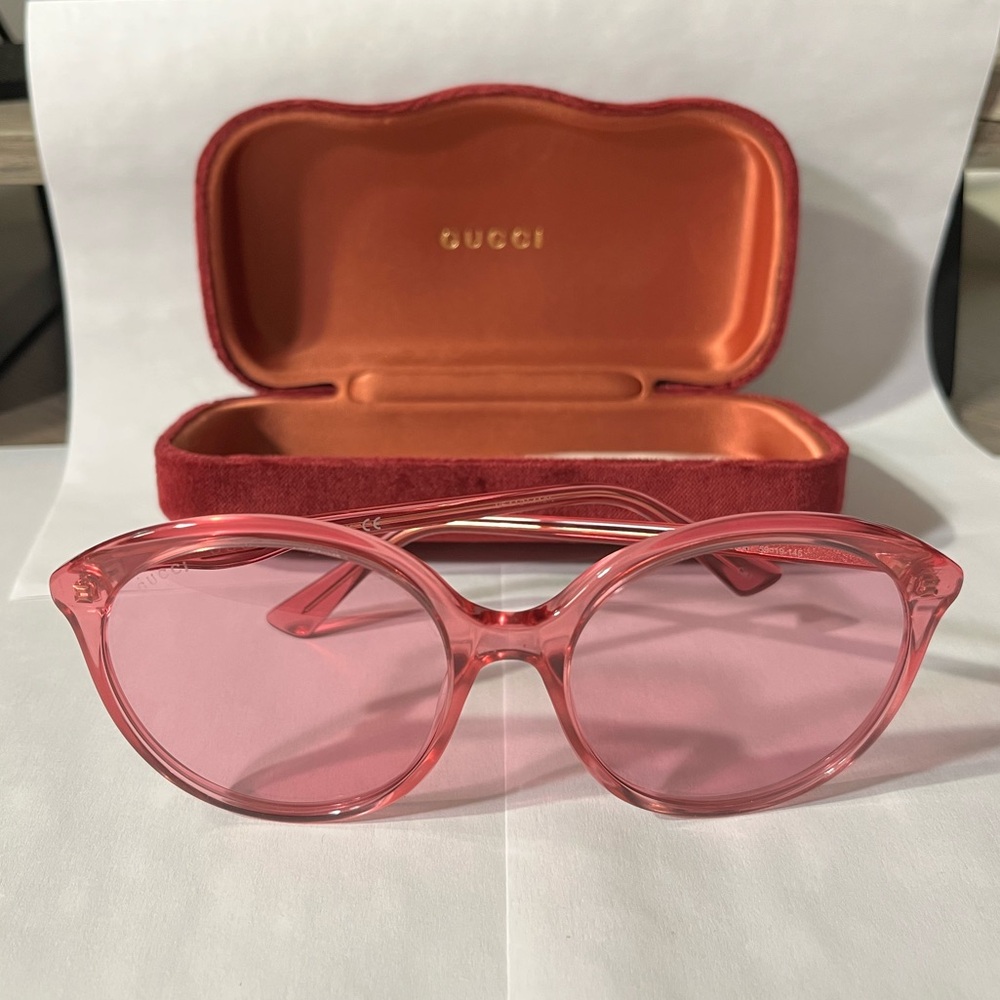 Gucci Pink Sunglasses